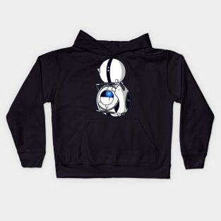 The Adventures of One-One and Wheatley (no background) Kids Hoodie